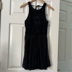 Black Lace Hollister Mini Dress